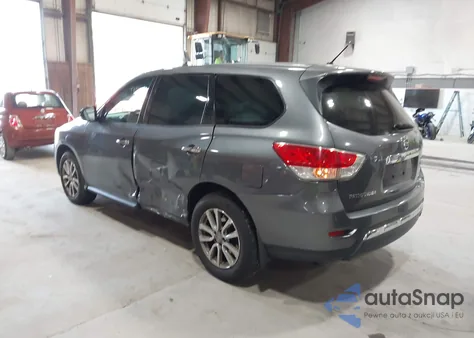 2015 Nissan Pathfinder S из США, поврежденный, VIN 5N1AR2MM4FC601725